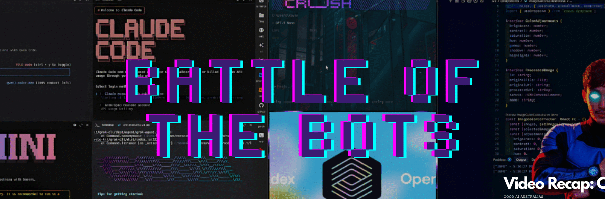 BATTLE OF THE BOTS: Imprinting Competition for quality output.